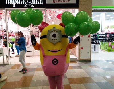 Промоутеры в ростовых куклах