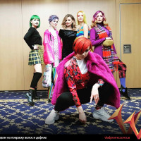 Модели на покраску волос и дефиле